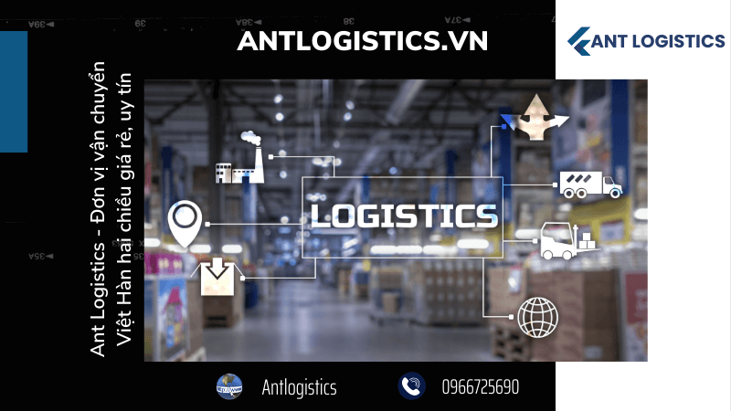 Ant Logistics - Đơn vị vận chuyển Việt Hàn hai chiều giá rẻ, uy tín