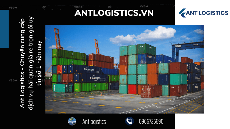 Ant Logistics - Chuyên cung cấp dịch vụ hải quan giá rẻ trọn gói uy tín số 1 hiện nay