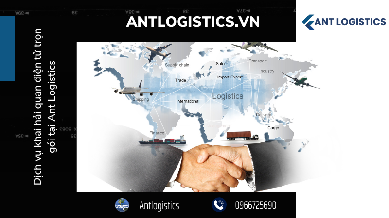 Dịch vụ khai hải quan điện tử trọn gói tại Ant Logistics 