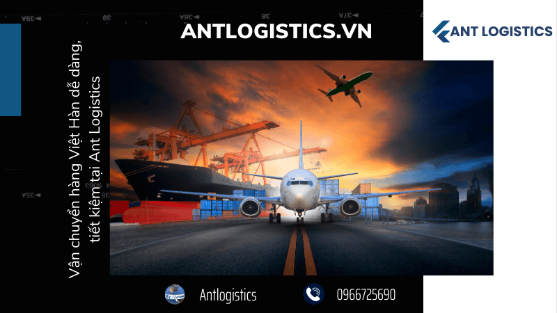 Vận chuyển hàng Việt Hàn dễ dàng, tiết kiệm tại Ant Logistics