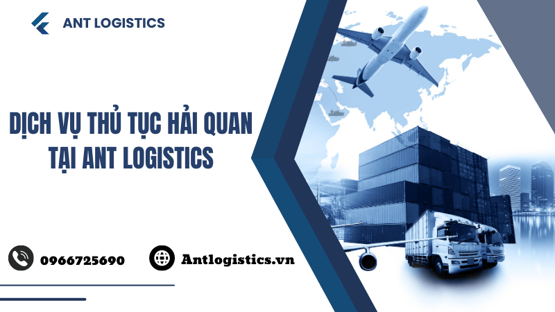 Dịch vụ thủ tục hải quan tại Ant Logistics