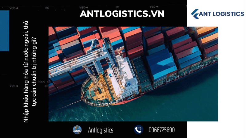 Dịch vụ khai hải quan trọn gói tại Ant Logistics