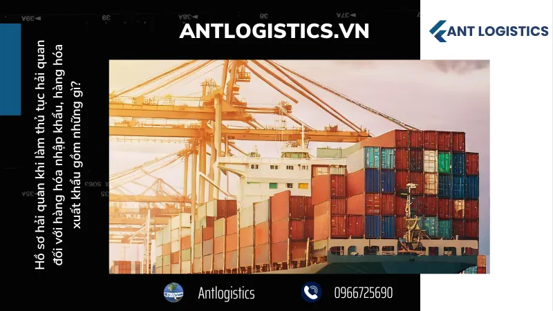 Hồ sơ hải quan khi làm thủ tục hải quan đối với hàng hóa nhập khẩu