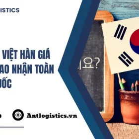 Vận chuyển Việt Hàn giá rẻ, uy tín, giao nhận toàn quốc