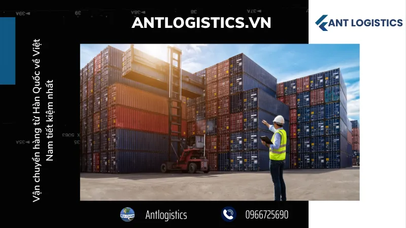 Antlogistics nhận vận chuyển từ Hàn Quốc về Việt Nam các mặt hàng