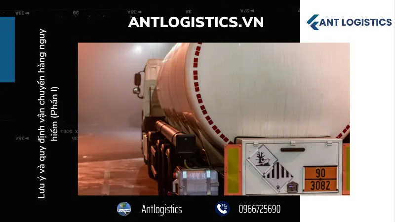 Lưu ý và quy định về phương tiện vận chuyển 