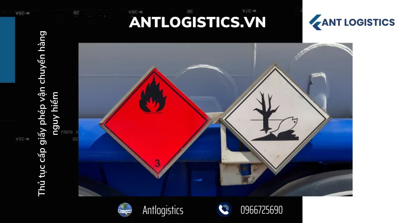 Thủ tục cấp giấy phép vận chuyển hàng nguy hiểm - Cách thức thực hiện