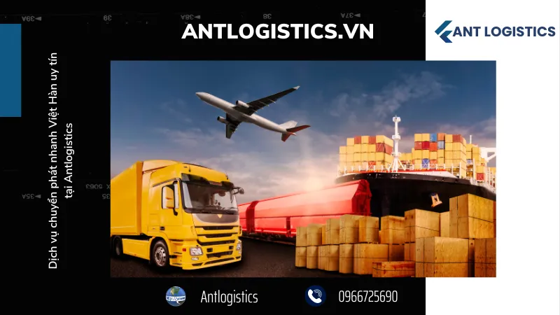 Tại sao nên chọn dịch vụ chuyển phát nhanh Việt Hàn của Antlogistics?
