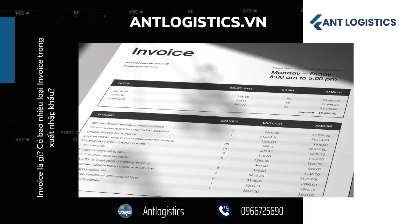 Khái niệm Invoice là gì?