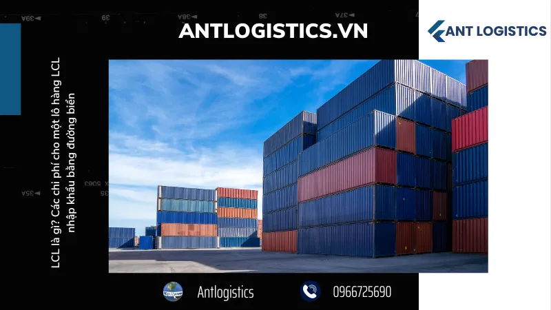 Những hình thức vận chuyển hàng LCL