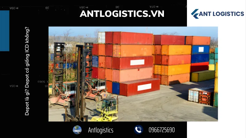 Depot là gì? Vai trò của Depot và ICD trong hoạt động cảng