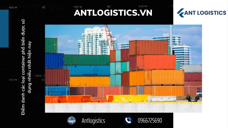 Các loại container phổ biến - Container mặt phẳng (Flat Platform Container)