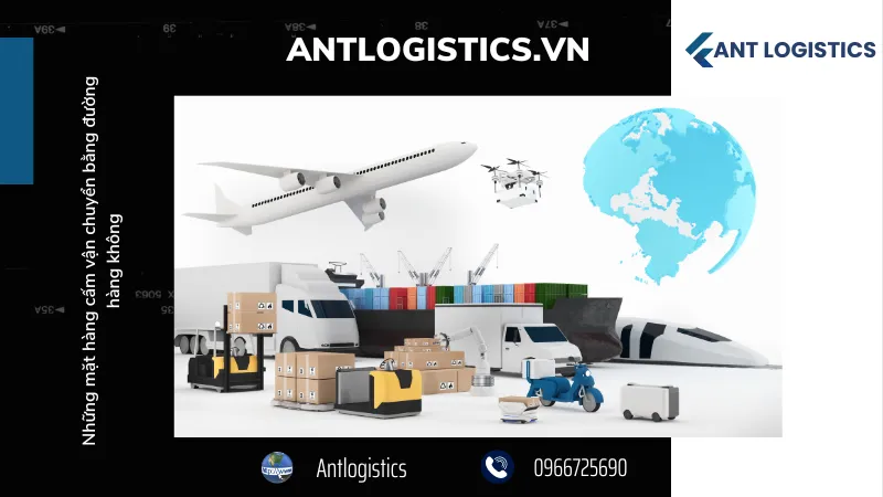 Lưu ý khi vận chuyển hàng hoá bằng đường hàng không?