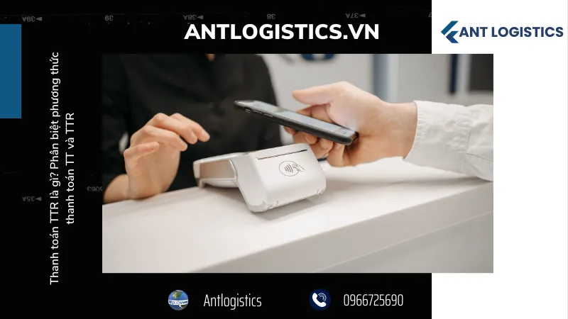 Các thành phần tham gia phương thức thanh toán TTR