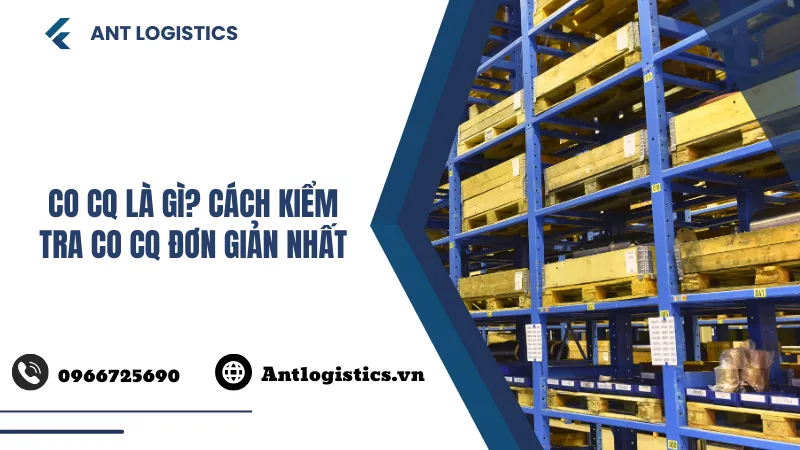 CO CQ là gì Cách kiểm tra CO CQ đơn giản nhất