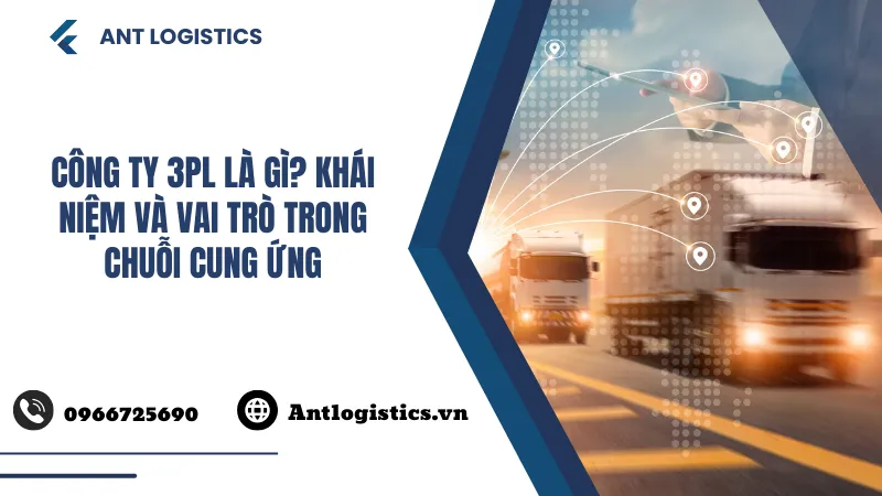 Công ty 3PL là gì Khái niệm và vai trò trong chuỗi cung ứng