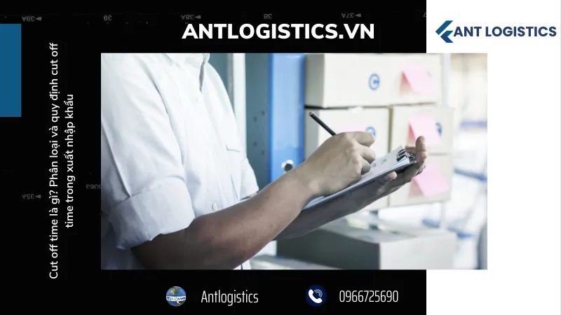Cut off time VGM (Verified Gross Mass)