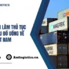 Hướng dẫn làm thủ tục nhập khẩu đồ uống về Việt Nam