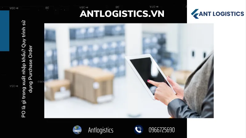 Quy trình sử dụng Purchase Order trong xuất nhập khẩu