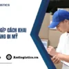 Phí AMS là gì Cách khai AMS hàng đi Mỹ