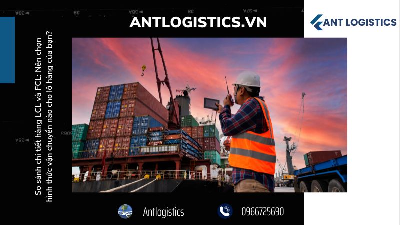So sánh chi tiết hàng LCL và FCL - Thời gian vận chuyển