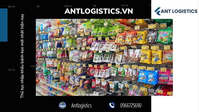 Mã HS code và thuế nhập khẩu bánh kẹo