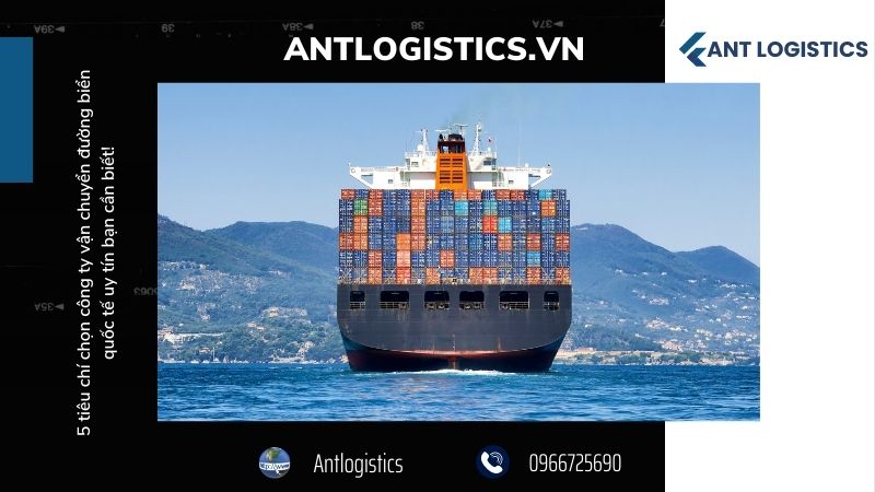 Tiêu chí chọn công ty vận chuyển đường biển quốc tế - Chi phí vận chuyển