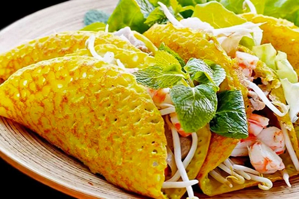 Công thức cách làm bánh xèo miền Trung giòn ngon