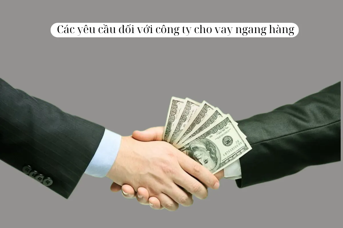 Các yêu cầu đối với công ty cho vay ngang hàng