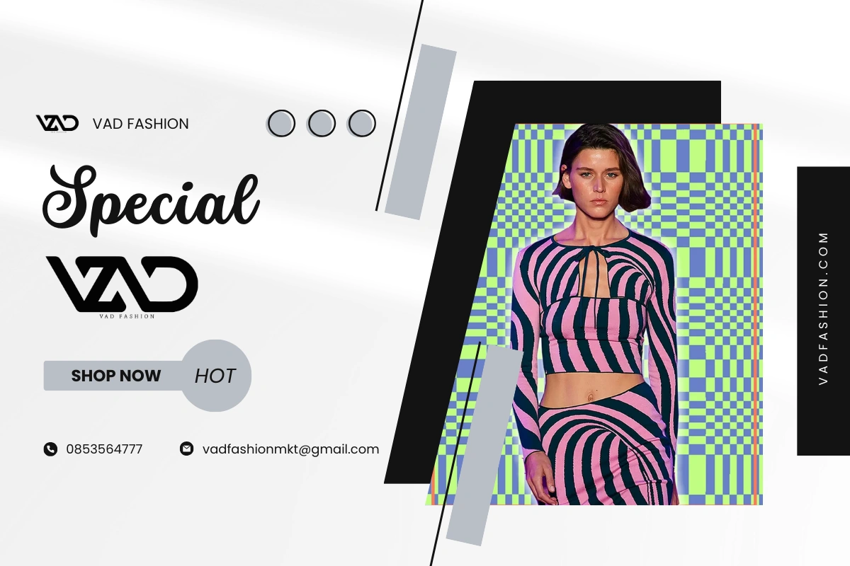 Phong cách Psychedelic Prints mang lại chính là những họa tiết bắt mắt uốn lượn, tạo ảo giác