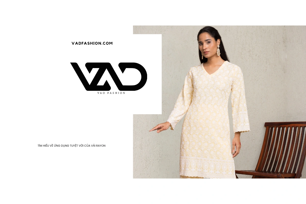 Vải Rayon có trọng lượng nhẹ và hút ẩm tốt