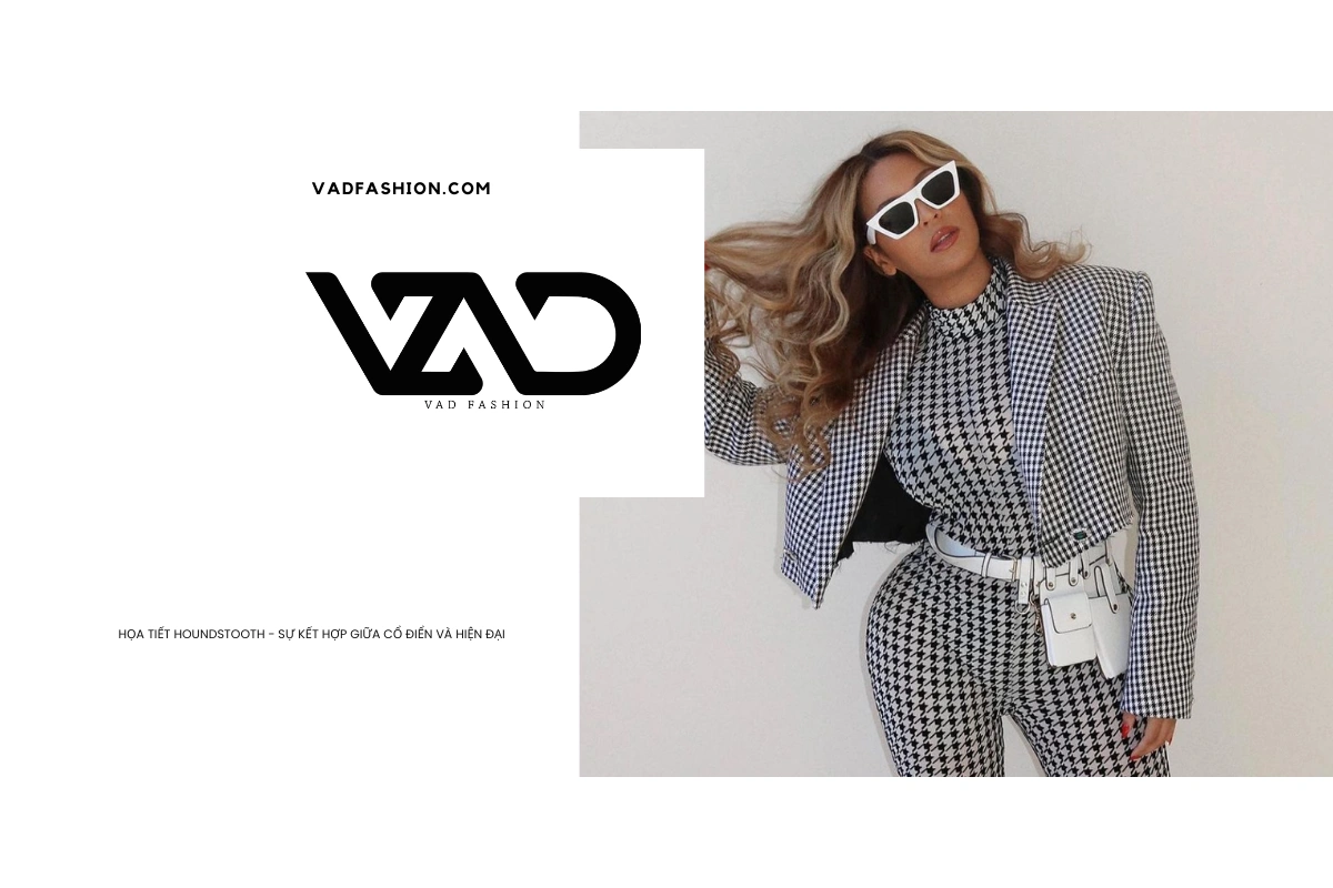 Đừng ngại thử sức với các item Houndstooth màu sắc táo bạo nhé