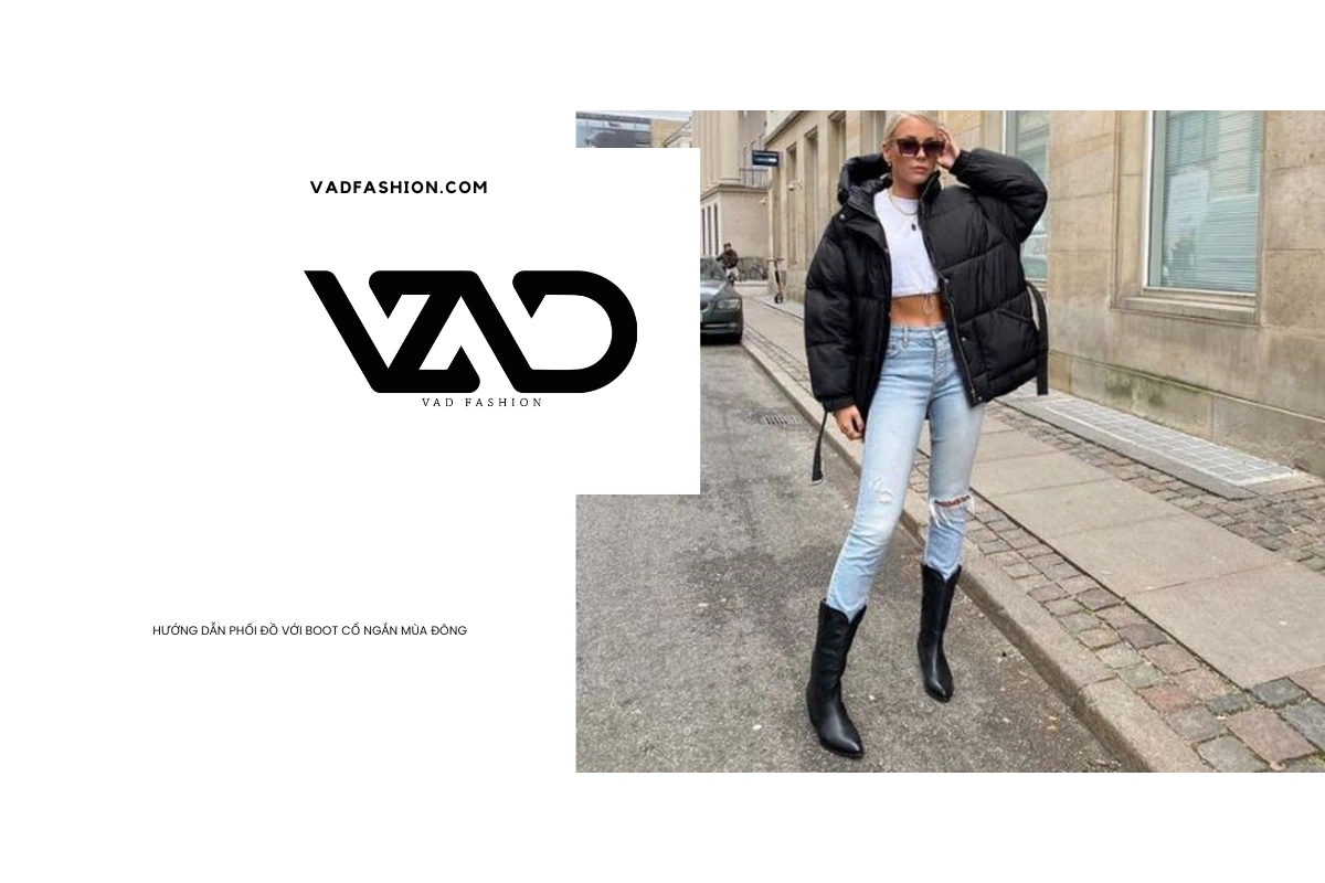 phối đồ với boot cổ ngắn đẹp