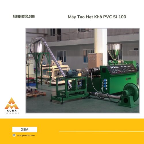 Máy Tạo Hạt Khô PVC SJ 100