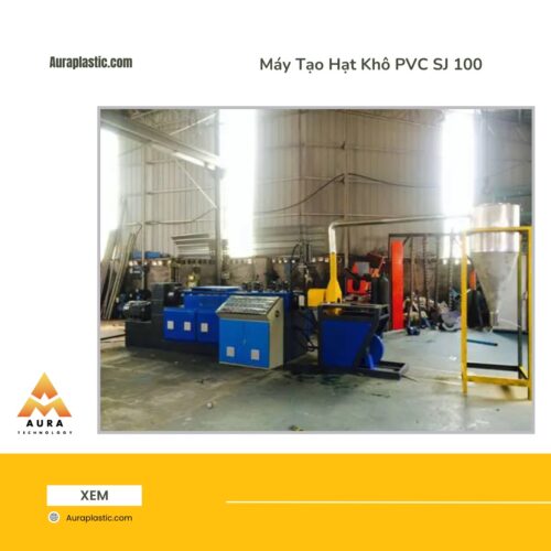 Máy Tạo Hạt Khô PVC SJ 100
