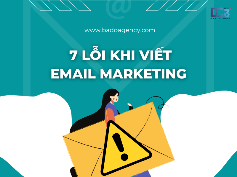 7 lỗi khi viết email marketing