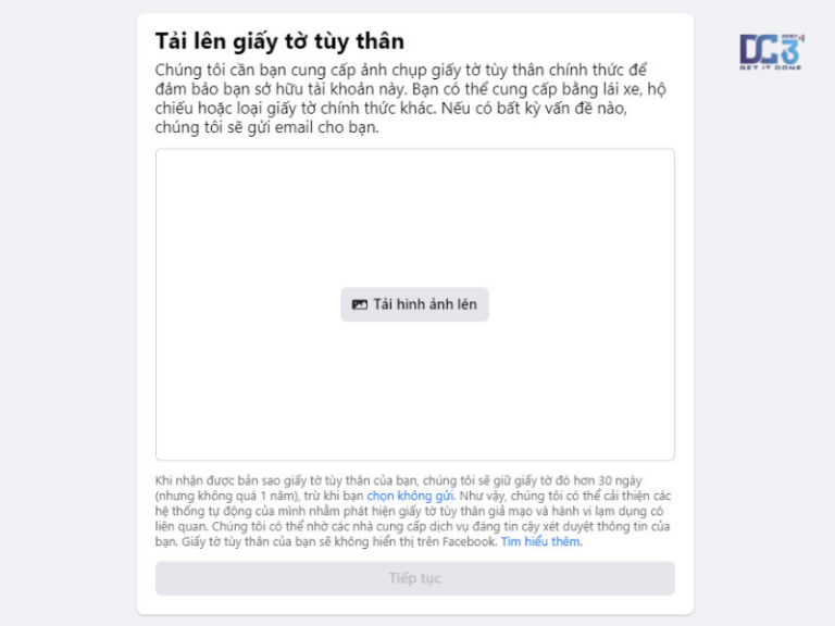 cách xác minh dnah tính trên facebook