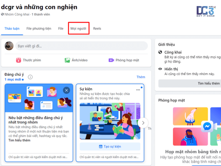 cách xóa nhóm faceboook