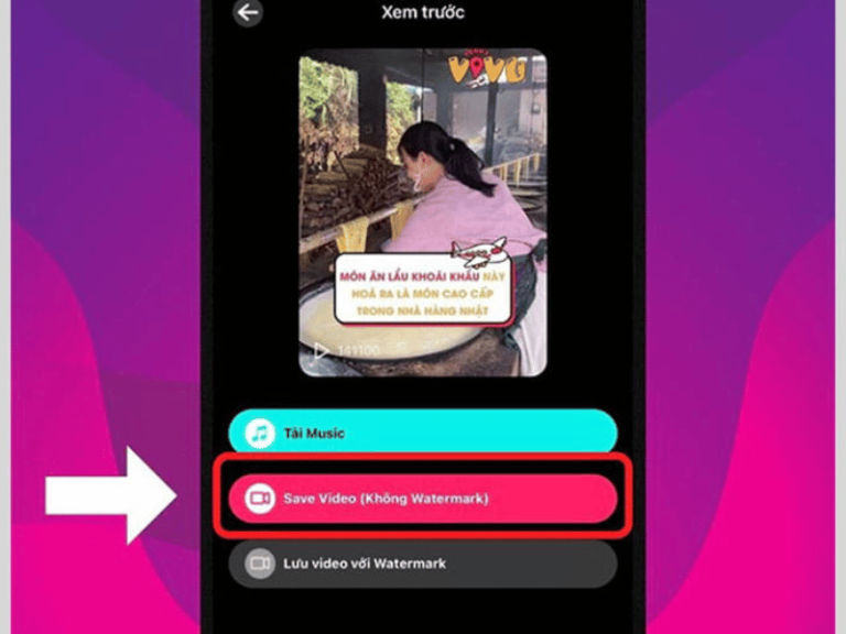cách xóa logo bằng save tik
