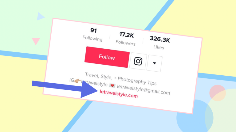 cách gắn link trên tiktok