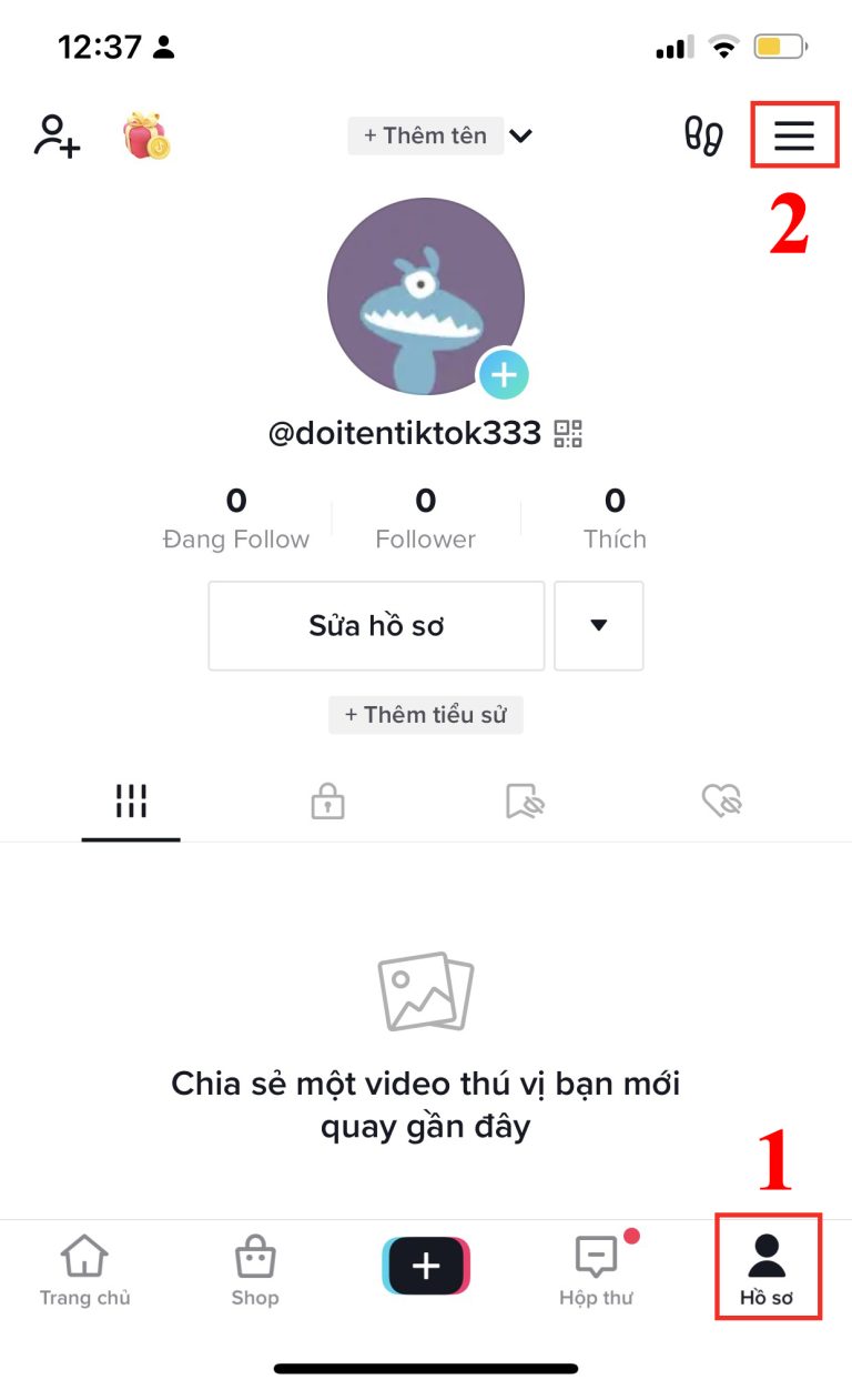 cách sửa ngày sinh trên tiktok
