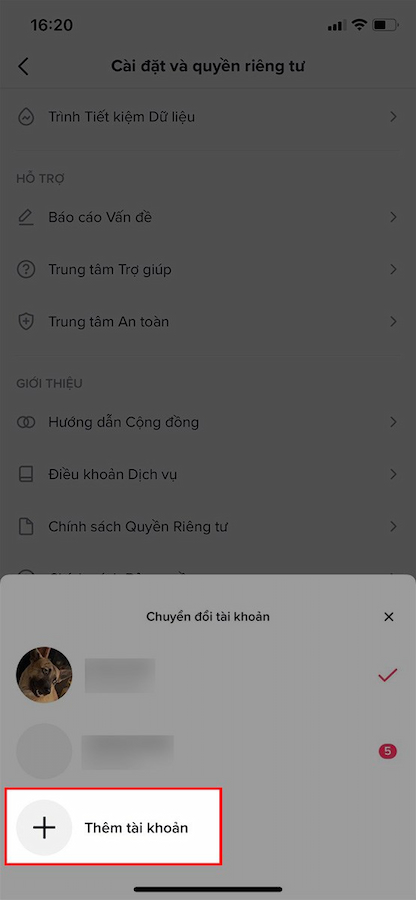 thay đổi ngày sinh trên tiktok