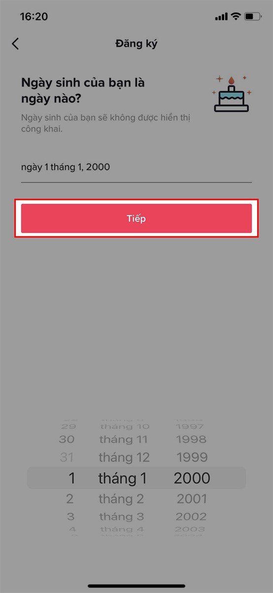 cách đổi tuổi trên tiktok