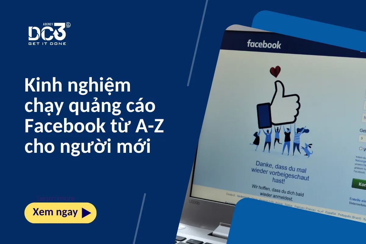Kinh nghiệm chạy quảng cáo Facebook từ A-Z cho người mới