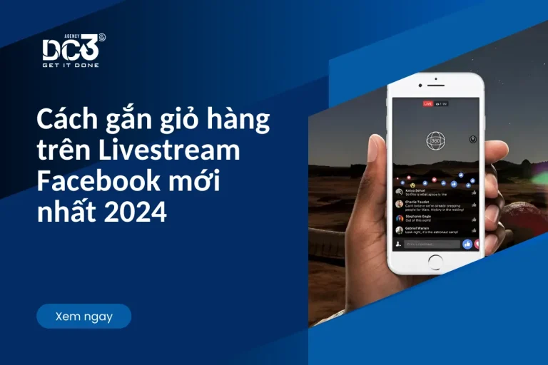 Cách gắn giỏ hàng trên Livestream Facebook mới nhất 2024