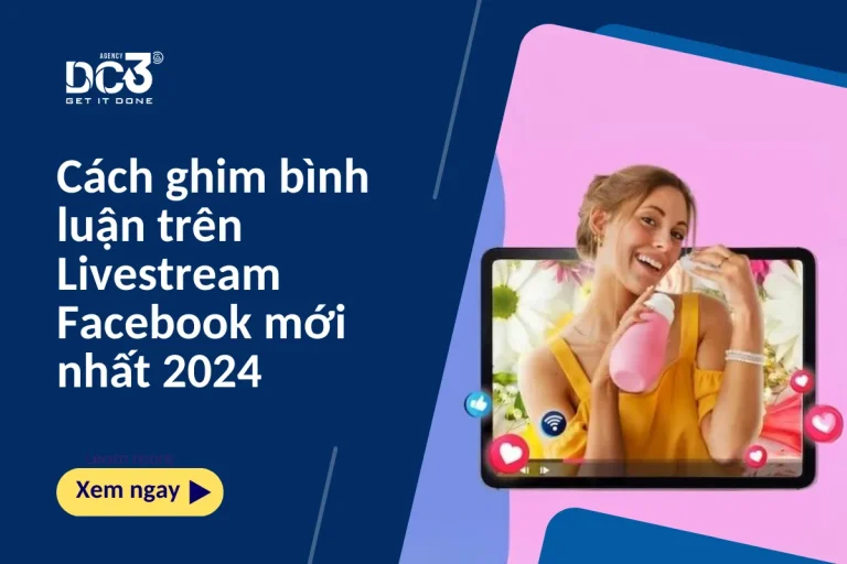 Cách ghim bình luận trên Livestream Facebook mới nhất 2024