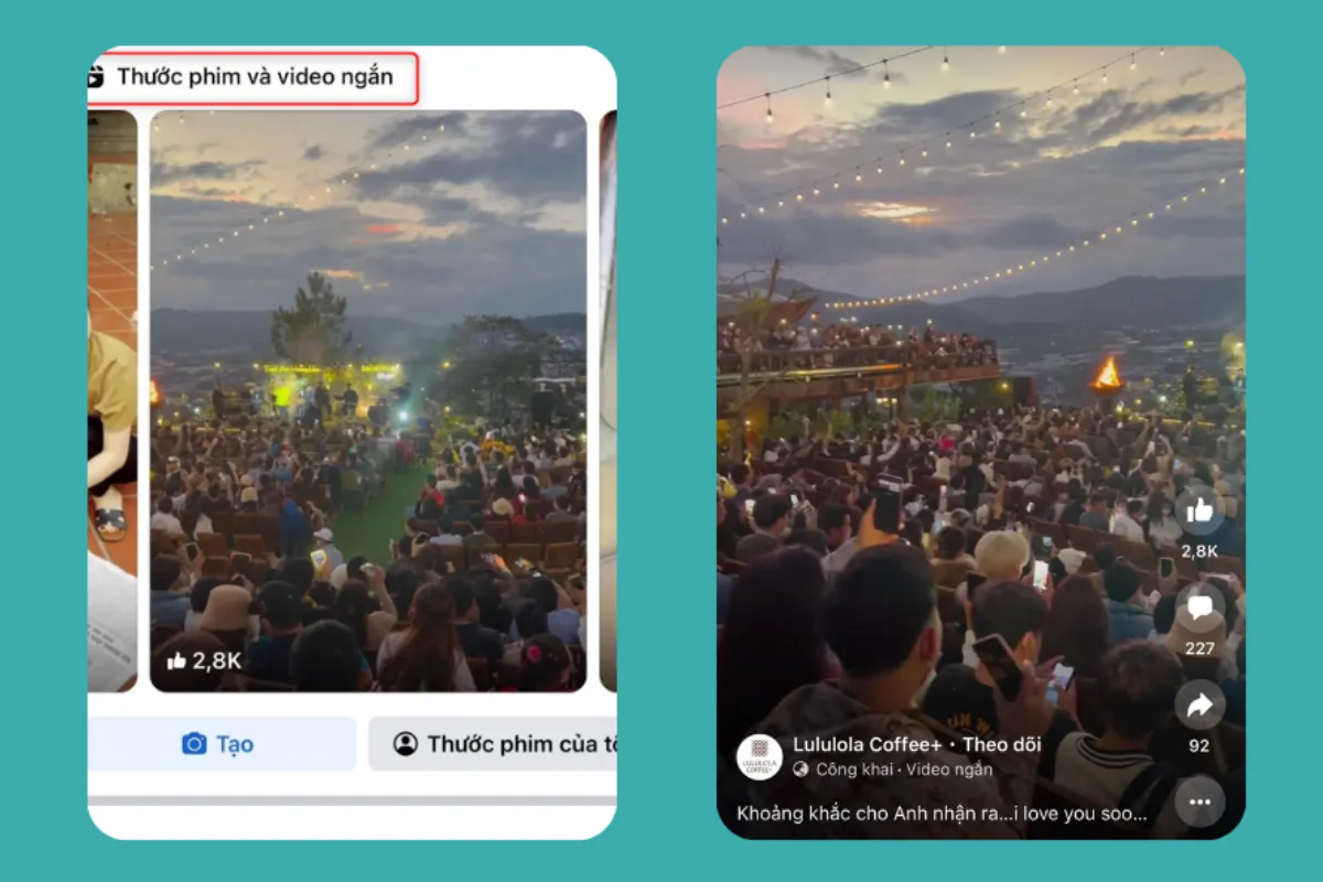 Hợp tác thương hiệu trên Facebook Reels