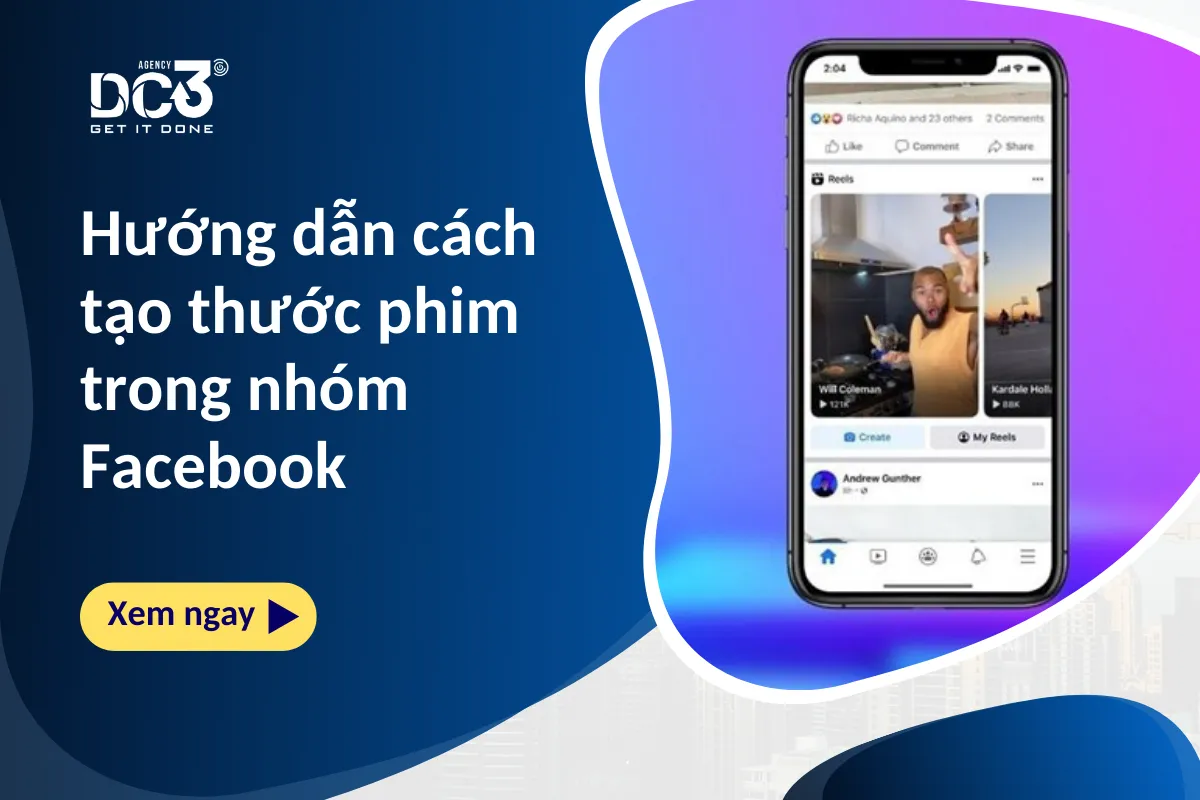 Hướng dẫn cách tạo thước phim trong nhóm Facebook