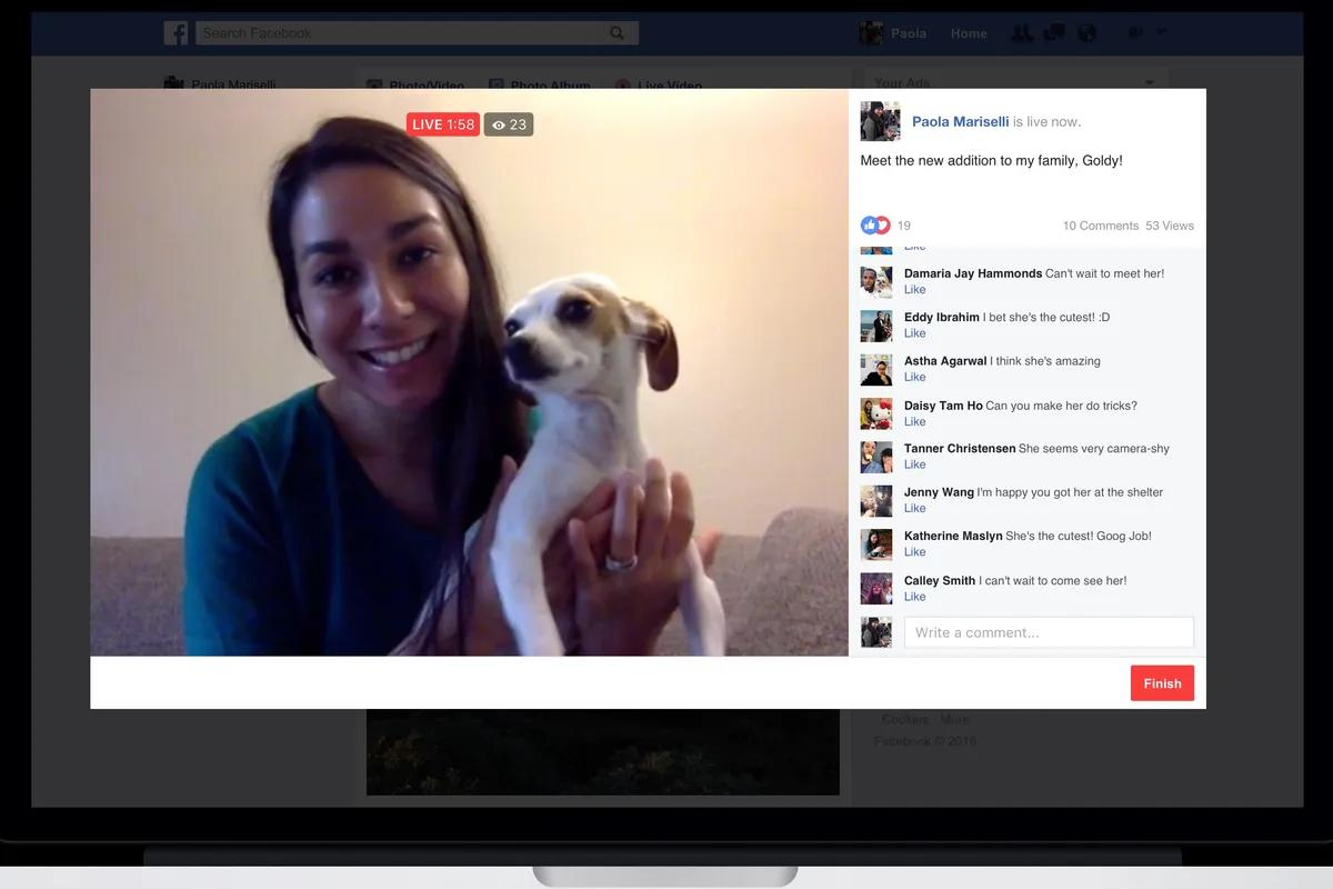 Livestream Facebook PC