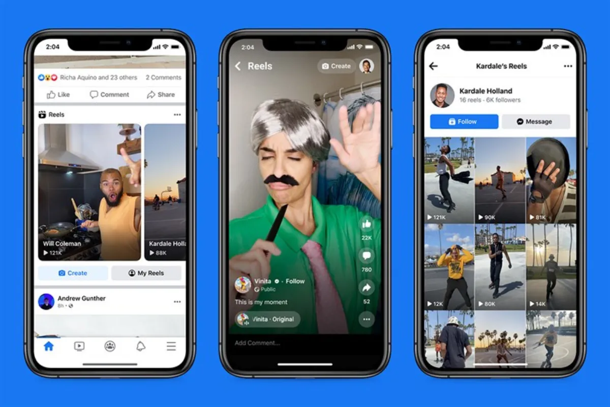 Hãy cùng chúng tôi khám phá xu hướng mới nhất với Facebook Reels và Instagram Reels. Hãy cùng chúng tôi khám phá xu hướng mới nhất với Facebook Reels và Instagram Reels.